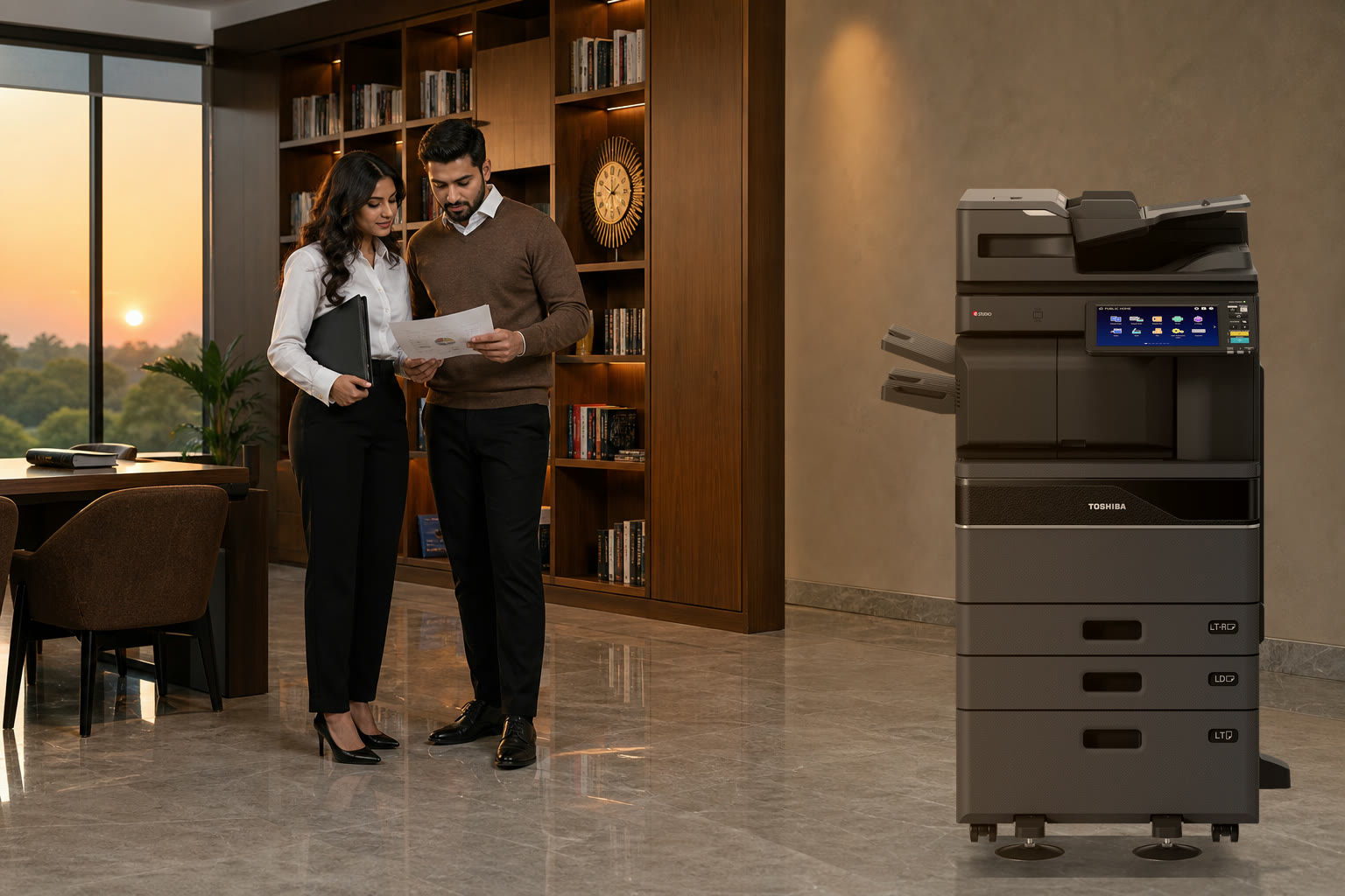 Toshiba e-STUDIO 4525AC i konsultacja przy dokumentach